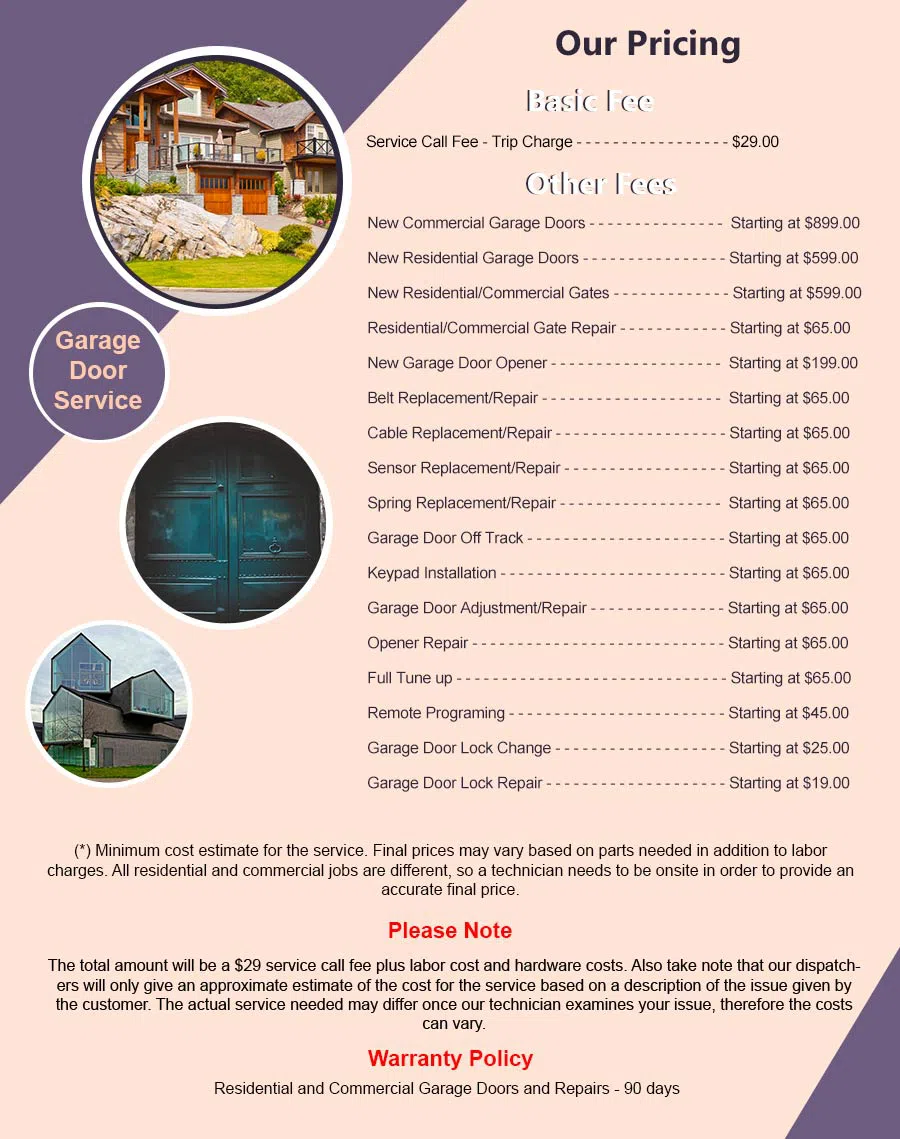 Community Garage Door Service Providence, RI 401-218-0150